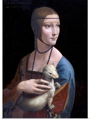Portrait Of Cecilia Gallerani (Lady With The Ermine) By Leonardo Da Vinci