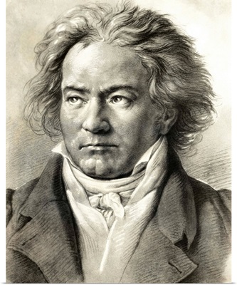 Portrait Of Ludwig Van Beethoven