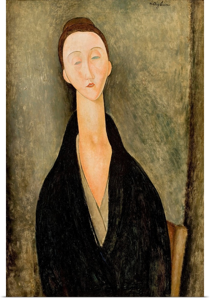 No date, oil on canvas, Modigliani Institute, Rome, Italy.