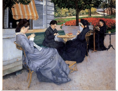 Portraits In The Country By Gustave Caillebotte