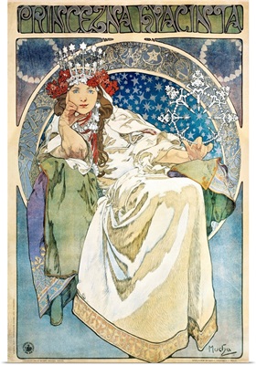 Poster for La princesse Hyacinthe of Oskar Nedbal