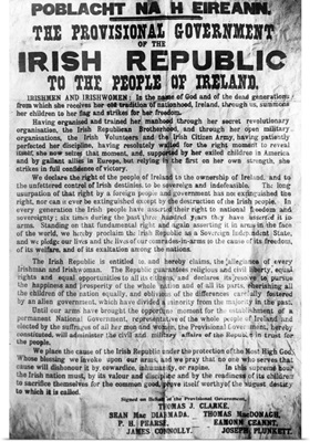 Proclamation Of The Irish Republic