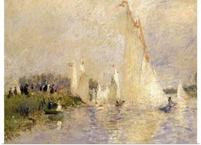 Regatta At Argenteuil By Pierre-Auguste Renoir