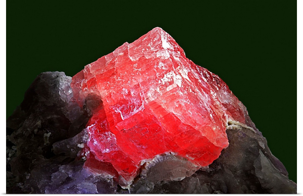 Rhodochrosite Mineral From China's Wuton Mine