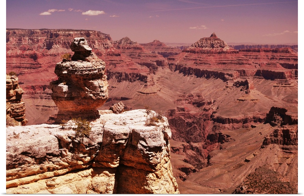 Rock formation in grand canyon national park, south rim, arizona, USA