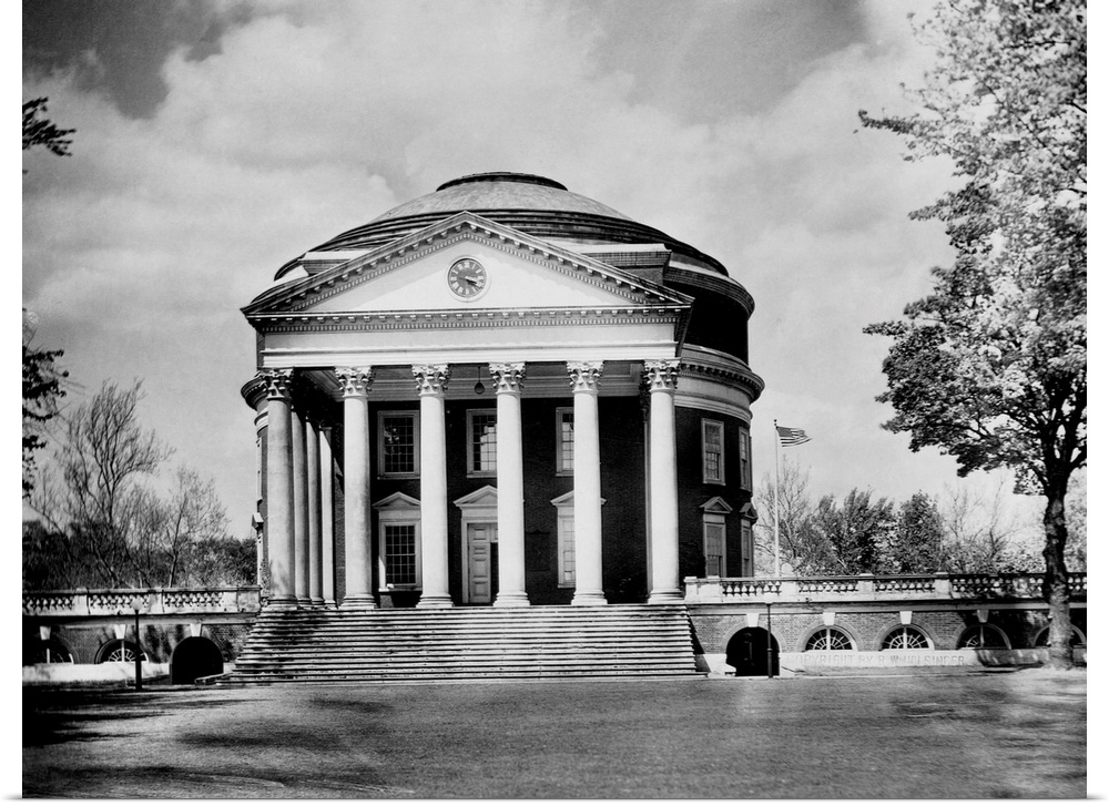 Rotunda At University Of Virginia