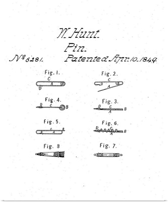 Safety Pin Patent
