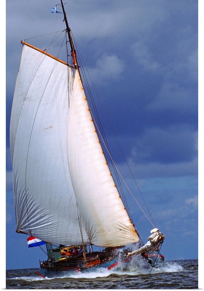 sailing boat at sea