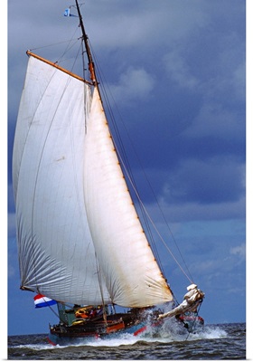 sailing boat at sea