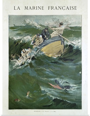 Sailors Rescuing One Of Their Own At Sea