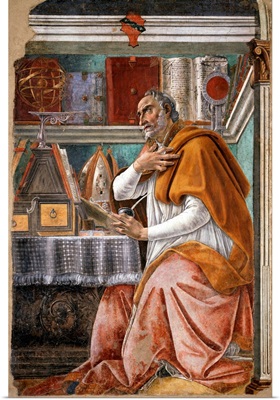 Saint Augustine in His Study by Sandro Botticelli