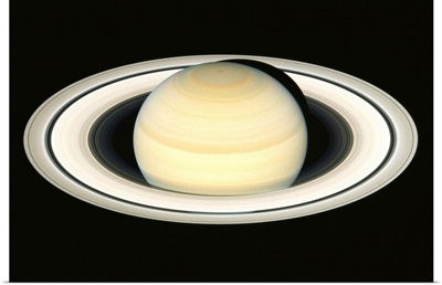 Saturn, satellite view