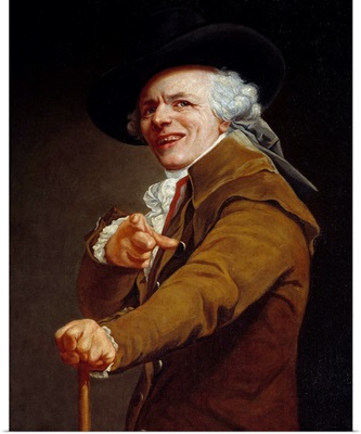 Self-Portrait of the Artist with a Mocking Face by Joseph Ducreux