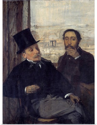 Self-Portrait With The Painter Evariste De Valernes