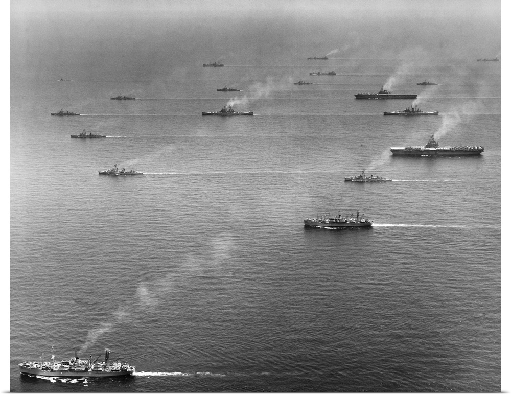 Ships of the US Sixth Fleet include: USS Randolph. USS Roanoke, USS Salem, and USS Midway.