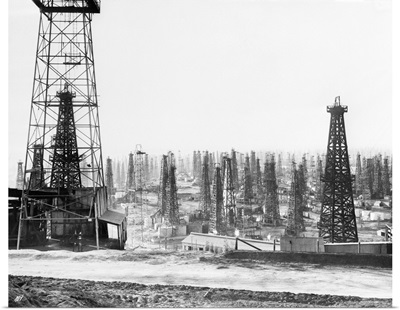 Signal Hill Oil Derricks