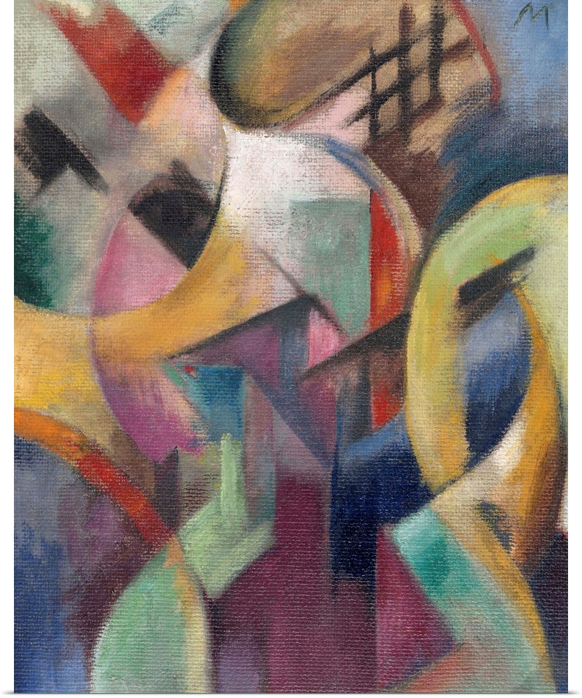 1913, oil on canvas, 46.5 x 41.5 cm, private collection.