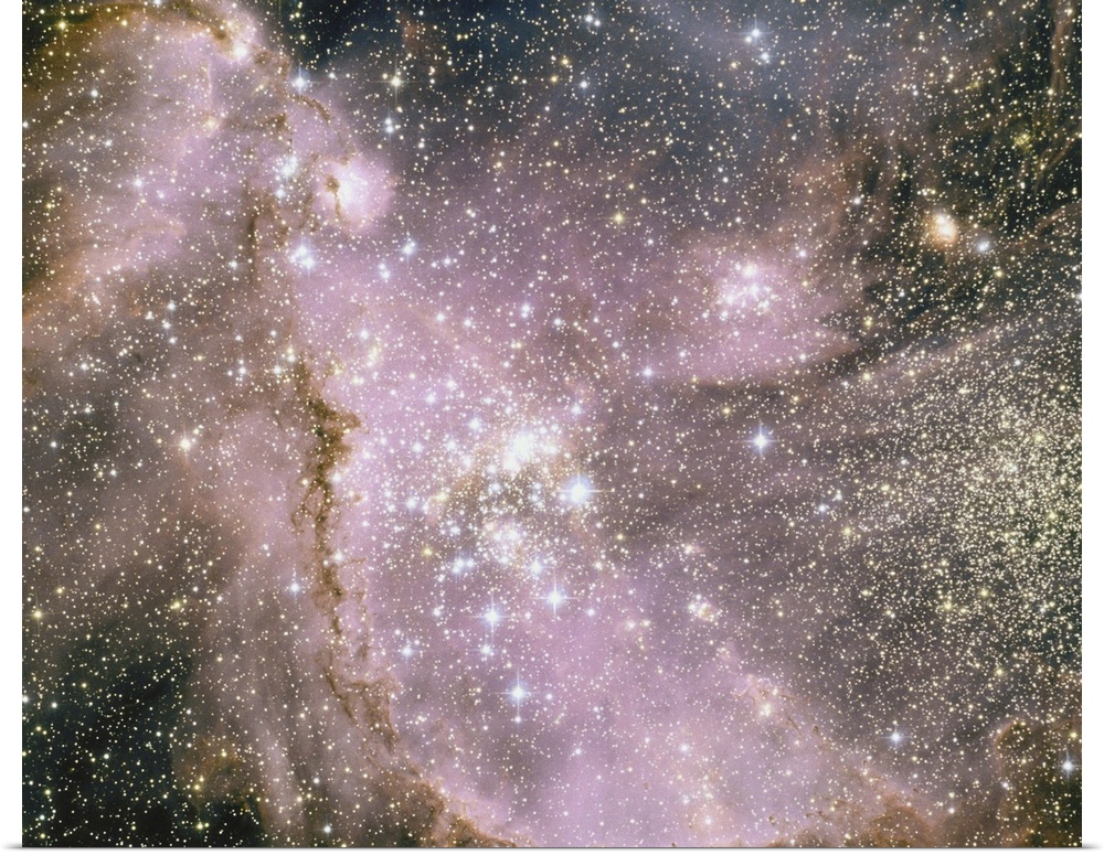 Located 210,000 light years away in the Small Magellanic Cloud, a satellite galaxy of Earth's Milky Way.