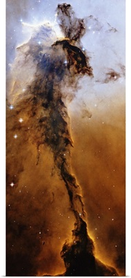 Stellar Spire region of Eagle Nebula star formation