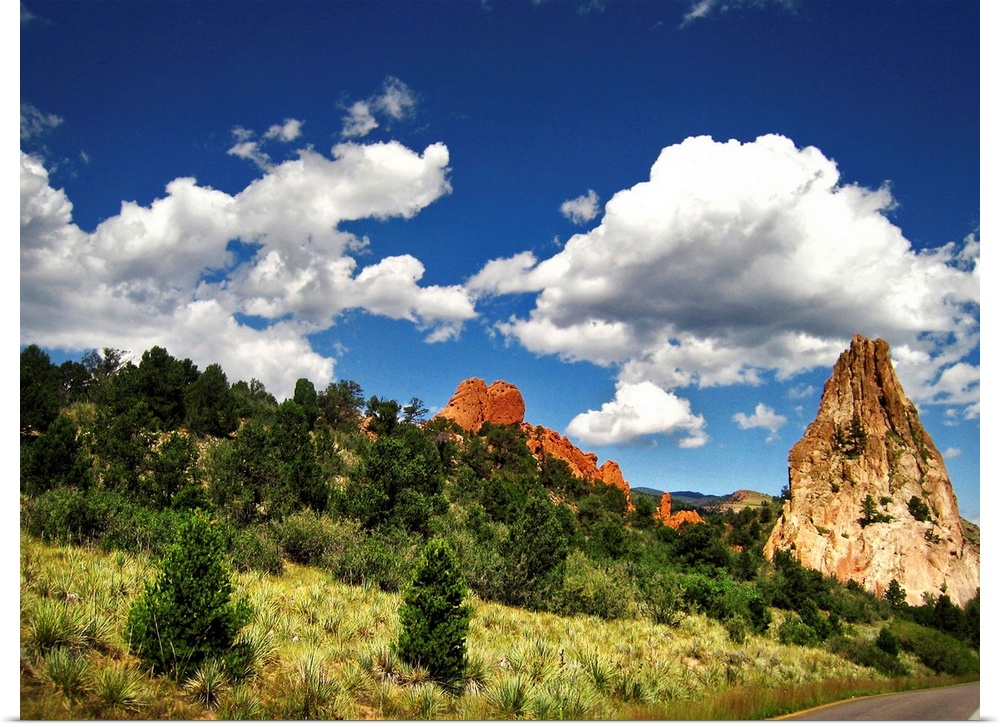 Colorado Springs, CO, colorado, garden of gods, USA, America.