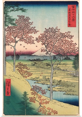 Sunset Hill, Meguro In The Eastern Capital By Ando Hiroshige