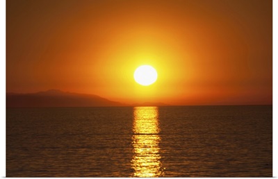 Sunset over Santa Catalina Island