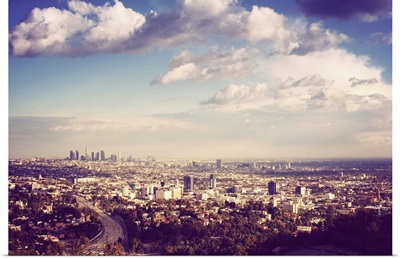 Sunshine and clouds, City Of Los Angeles, Hollywood