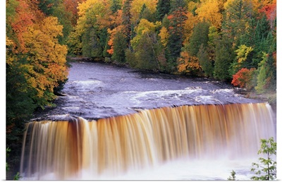 Tahquamenon Falls In Autumn