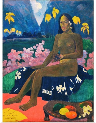 Te Aa No Areois (The Seed Of The Areoi) By Paul Gauguin