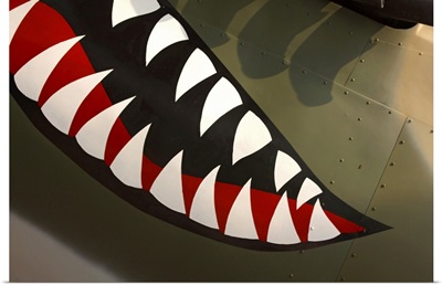 Teeth painted on aircraft