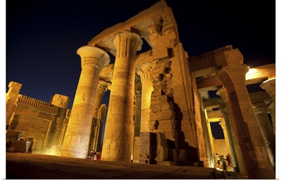 Temple of Sobek and Haroeris at night, Egypt