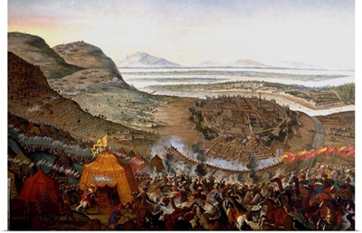The Battle of Kahlenberg 1683 by Frans Geffels