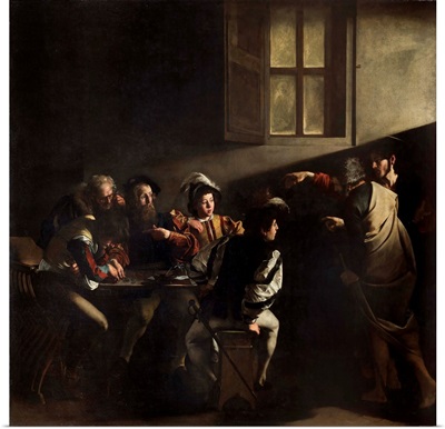 The Calling of St. Matthew by Caravaggio