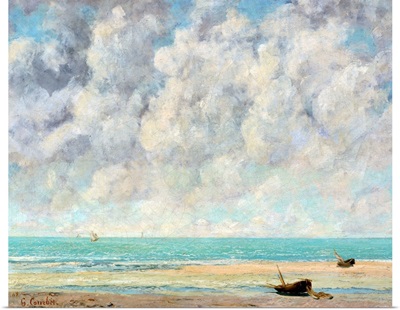 The Calm Sea By Gustave Courbet
