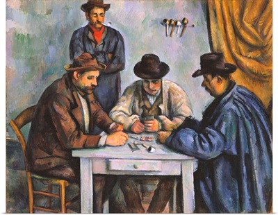 The Card Players By Paul Cezanne
