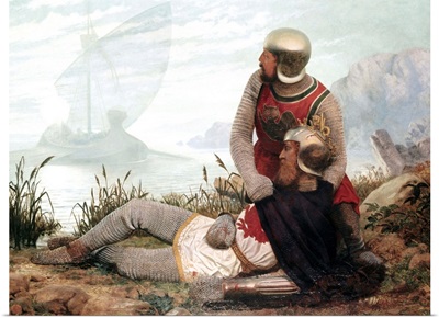 The Death Of Arthur By John Mulcaster Carrick