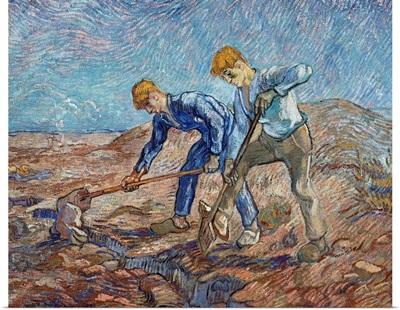 The Diggers By Vincent Van Gogh