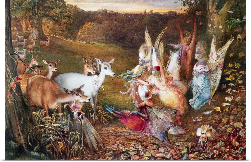 The Enchanted Forest by John Anster Fitzgerald