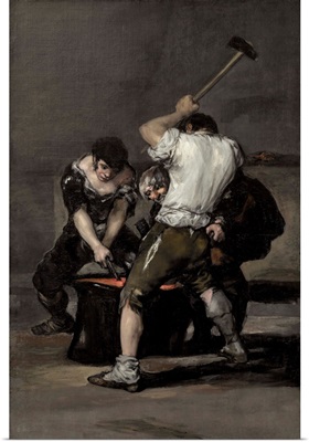 The Forge By Francisco De Goya