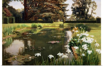 The Garden, Sutton Place, Surrey, England by Ernest Spence