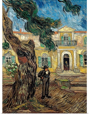 The Hospital of Saint Paul at Saint Remy de Provence by Vincent van Gogh