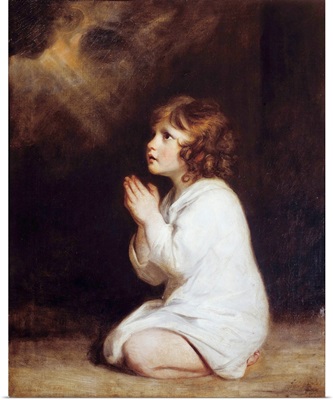The infant Samuel praying by Joshua Reynolds