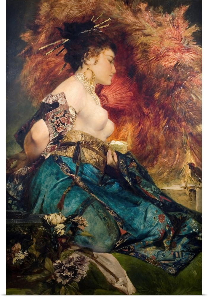 1870-1875. Oil on mahogany panel. 141.5 x 92.5 cm. Private collection (?).