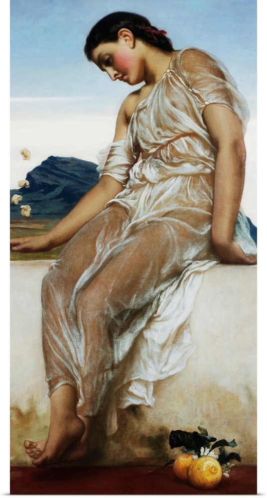The Knucklebone Player by Frederic Leighton
