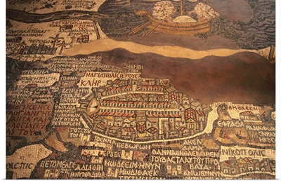 The Madaba mosaic map