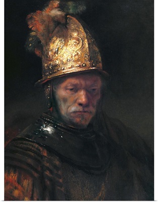 The Man With The Golden Helmet By Circle Of Rembrandt Van Rijn