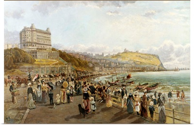 The Promenade, Scarborough By John Syer