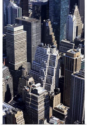 The rooftop view of Midtown Manhattan, New York City