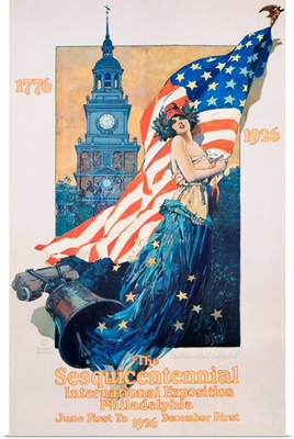 The Sesquicentennial International Exposition Poster By Dan Smith