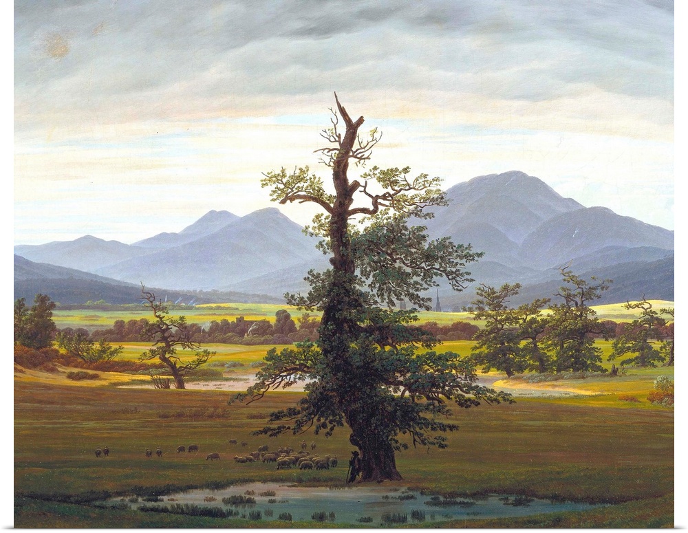 1822. Oil on canvas. 71 x 55 cm (28 x 21.7 in). Alte Nationalgalerie, Berlin, Germany.